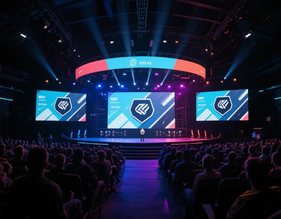CSGO Esports 官方赛事现场舞台